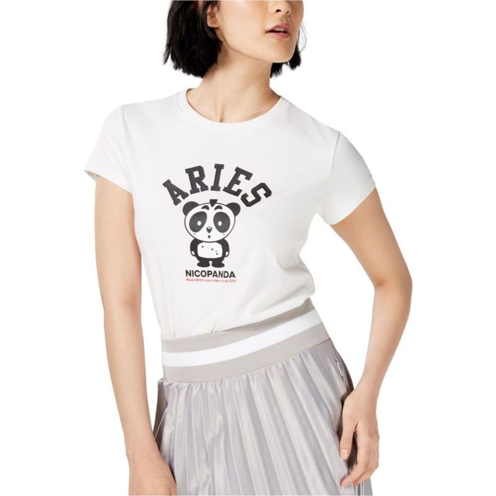 Nicopanda Womens Aries Graphic T-Shirt, NWT